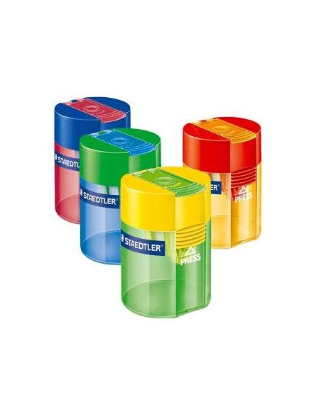 STAEDTLER AFILALÁPICES 511 DEPÓSITO TRANSPARENTE COLORES SURTIDOS