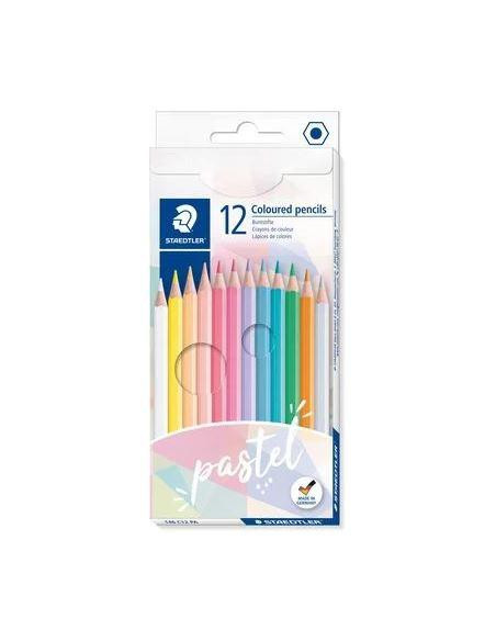 LAPICES de COLORES STAEDTLER 146 NORIS COLOURED  estuche de 12