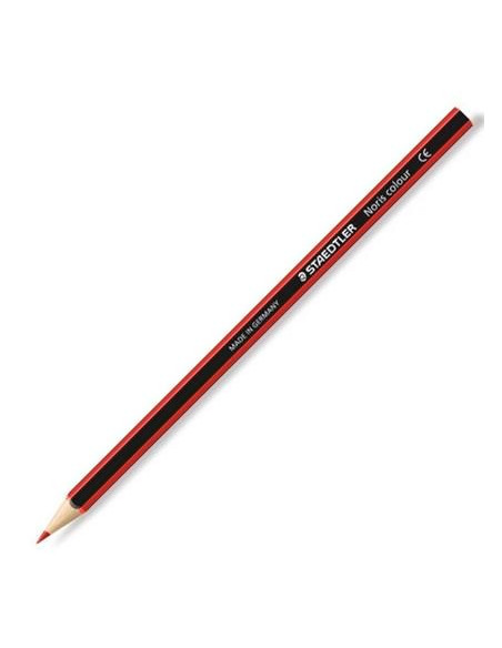 STAEDTLER LÁPICES DE COLORES NORIS COLOUR MADERA WOPEX ECOLÓGICA ROJO CLARO