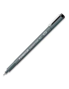 STAEDTLER ROTULADOR CALIBRADO PIGMENT LINER 02MM NEGRO