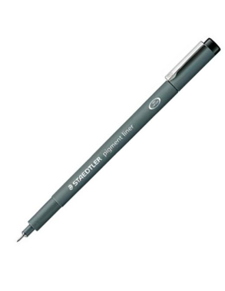 STAEDTLER ROTULADOR CALIBRADO PIGMENT LINER 04MM NEGRO