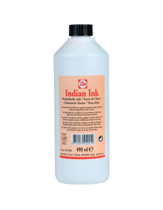 TALENS TINTA CHINA FRASCO 490ML NEGRO