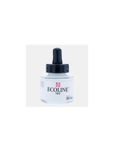 ACUARELA LIQUIDA ECOLINE  30 ml frasco BLANCO