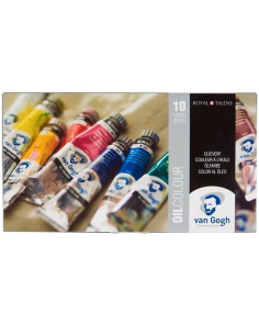 PINTURA OLEO VAN GOGH SET BASICO 20 ml Tubo ESTUCHE de 10