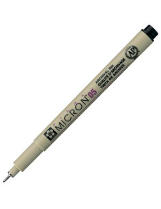 ROTULADOR CALIBRADO SAKURA PIGMA MICRON NEGRO 05