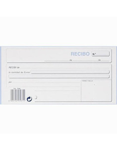 TALONARIO RECIBOS TERCIO DE FOLIO TRIPLICADO AUTOCOPIA