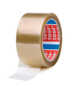 TESA PRECINTO PP CAUCHO NATURAL TRANSPARENTE 132X50