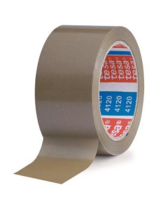 TESA PRECINTO PVC STANDARD 66MX50MM MARRÓN