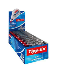 TIPP-EX CINTA CORRECTORA TIPP-EX MINI POCKET MOUSE 5MMX6M CAJA 10 UD