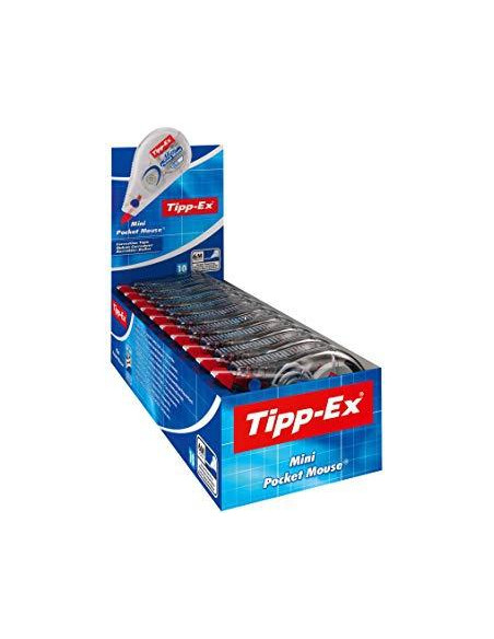 TIPP-EX CINTA CORRECTORA TIPP-EX MINI POCKET MOUSE 5MMX6M CAJA 10 UD