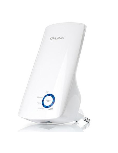 TP-LINK EXTENSOR DE COBERTURA WIFI WA850RE DE PARED 300MB 1 PUERTO LAN WPS ANTENAS INTERNAS