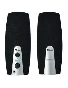 TRUST ALTAVOCES MILA 20 5W RMS 10W MAX AUTOALIMENTADO USB CONEXION FRONTAL NEGRO