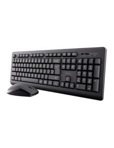TRUST COMBO TECLADO  RATÓN INALÁMBRICO PRIMO QWERTY ESPAÑOL NEGRO