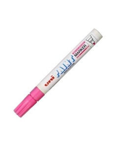 UNIBALL MARCADOR PERMANENTE PAINT MARKER PX-20L ROSA