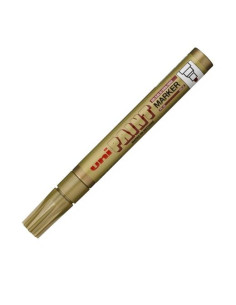 UNIBALL MARCADOR PERMANENTE PAINT MARKER PX-20L ORO