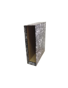 UNISYSTEM CAJETÍN PARA ARCHIVADOR PALANCA NOVOCLAS 65MM A4 CARTÓN FORRADO NEGRO