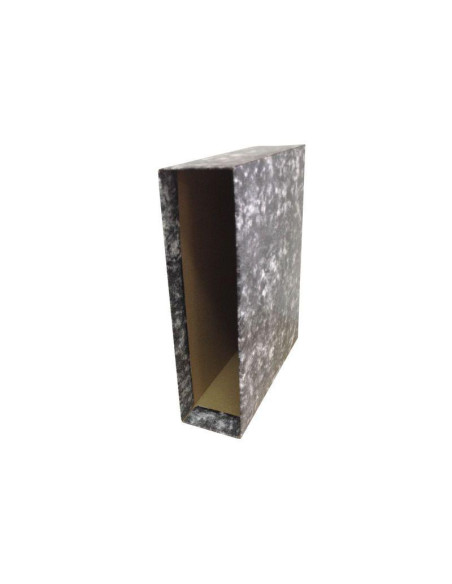 UNISYSTEM CAJETÍN PARA ARCHIVADOR PALANCA NOVOCLAS 65MM A4 CARTÓN FORRADO NEGRO