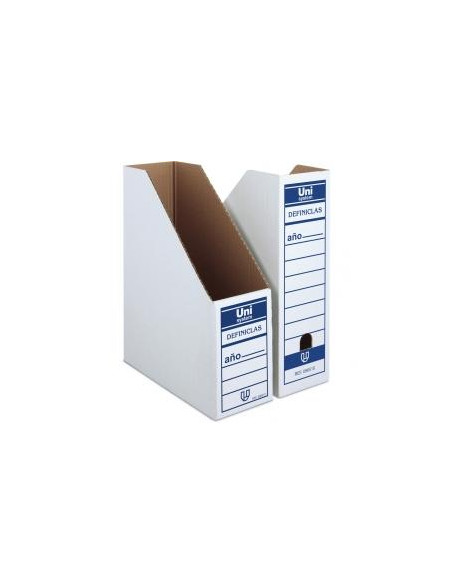 UNISYSTEM DEFINICLAS BOX REVISTERO CARTON -12U-