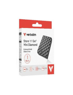 VERBATIM DISCO DURO EXTERNO SSD STORE `N` GO MINI 1TB USB-C 32 NEGRO
