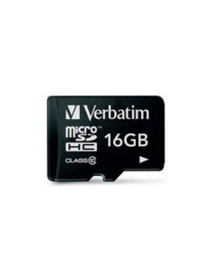 VERBATIM TARJETA MICRO SDHC 16GB CLASE 10