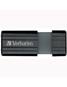VERBATIM PENDRIVE STORE`N`GO PINSTRIPE 32GB HI-SPEED RETRÁCTIL USB 20 NEGRO