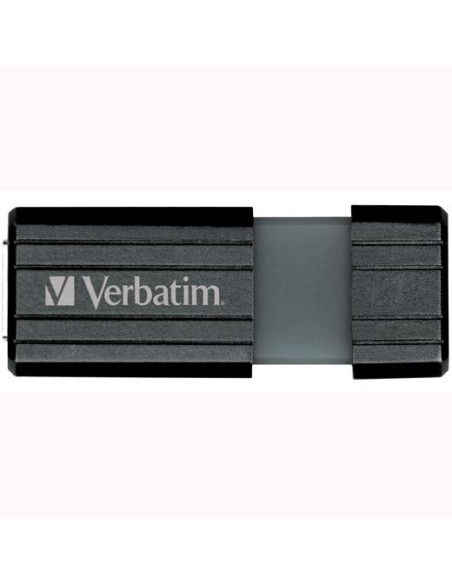 VERBATIM PENDRIVE STORE`N`GO PINSTRIPE 32GB HI-SPEED RETRÁCTIL USB 20 NEGRO