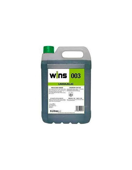 VINFER LAVAVAJILLAS MANUAL WINS 003 GARRAFA 5L