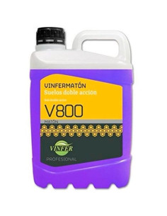 VINFER INSECTICIDA MATÓN SUELOS V800 DOBLE ACCIÓN GARRAFA 5L