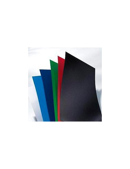 TAPA de ENCUADERNAR YOSAN A4 03 mm PP NEGRO CAJA de 100