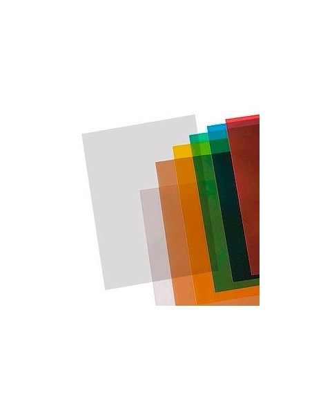 YOSAN TAPAS ENCUADERNACIÓN A4 PVC 180 MICRAS TRANSPARENTE PAQUETE 100 UD