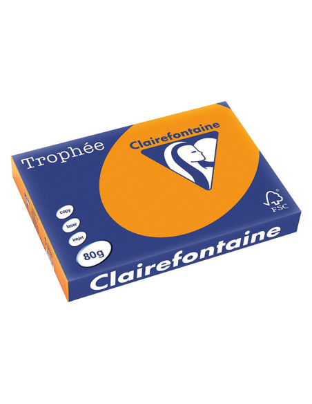 PAQUETE 500h PAPEL TROPHÉE CLAIREFONTAINE A3 INTENSO