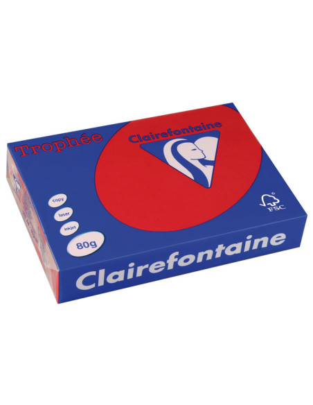 PAQUETE 500h PAPEL TROPHÉE CLAIREFONTAINE A4 INTENSO