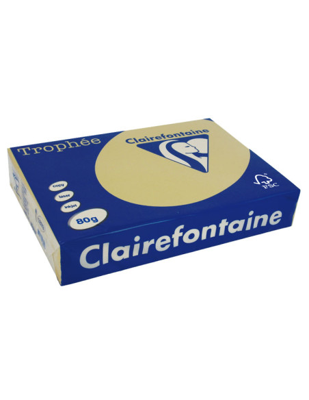 PAQUETE 500h PAPEL TROPHÉE CLAIREFONTAINE A4 PASTEL