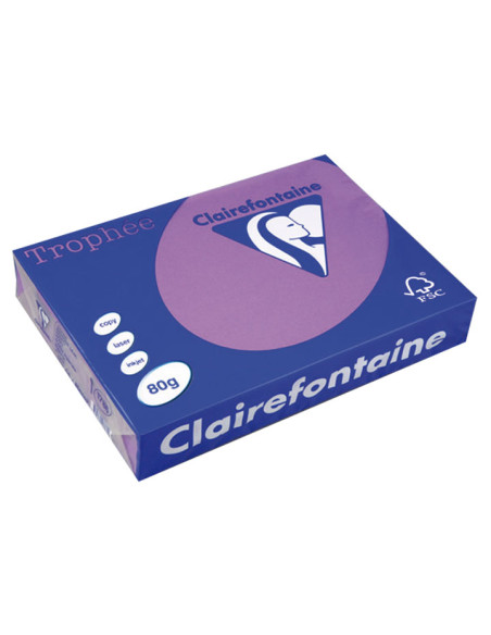 PAQUETE 500h PAPEL TROPHÉE CLAIREFONTAINE A4 INTENSO