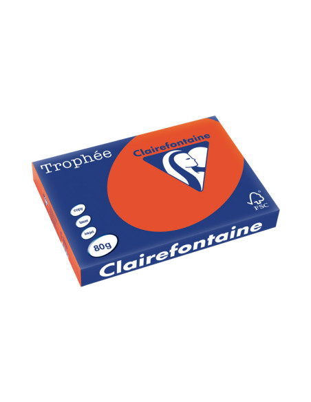 PAQUETE 500h PAPEL TROPHÉE CLAIREFONTAINE A3 INTENSO