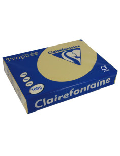 PAQUETE 250h PAPEL TROPHÉE CLAIREFONTAINE 160gr A4 PASTEL