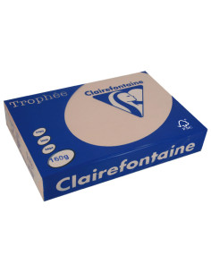 PAQUETE 250h PAPEL TROPHÉE CLAIREFONTAINE 160gr A4 PASTEL