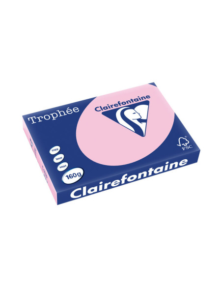 PAQUETE 250h PAPEL TROPHÉE CLAIREFONTAINE 160gr A3 PASTEL