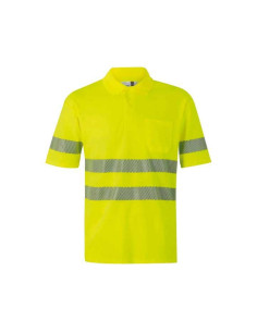POLO ALTA VISIBILDAD MANGA CORTA MC RS