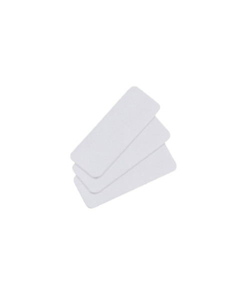 ACCESORIO SELLO COLOP ELECTRONICO E-MARK PLACA DE PLASTICO ADHESIVO 45mm X 18 mm PAQUETE DE 50 UNIDADES