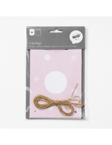 ACCESORIO SELLO COLOP NIO BANDERIN 115x160mm ROSA PAQUETE DE 10