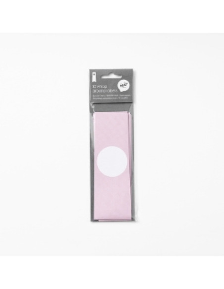 ACCESORIO SELLO COLOP NIO BANDEROLA 310x55mm ROSA PAQUETE DE 10