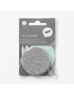 ACCESORIO SELLO COLOP NIO CONFETI ø50mm MENTA PAQUETE DE 30