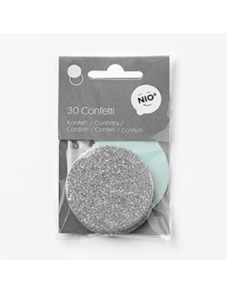 ACCESORIO SELLO COLOP NIO CONFETI ø50mm MENTA PAQUETE DE 30