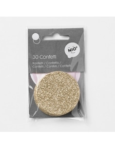 ACCESORIO SELLO COLOP NIO CONFETI ø50mm ROSA PAQUETE DE 30