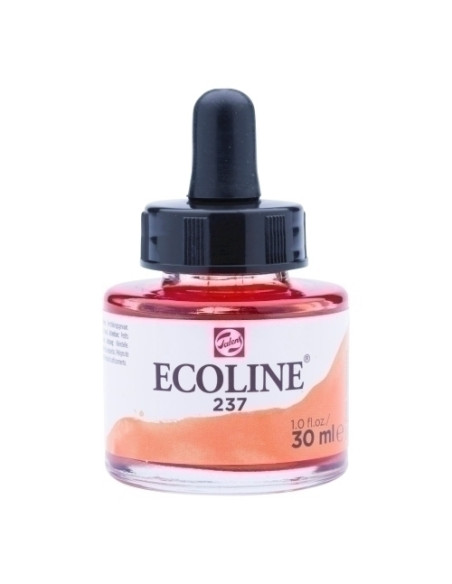 ACUARELA LIQUIDA ECOLINE  30 ml frasco ANARANJADO OSCURO