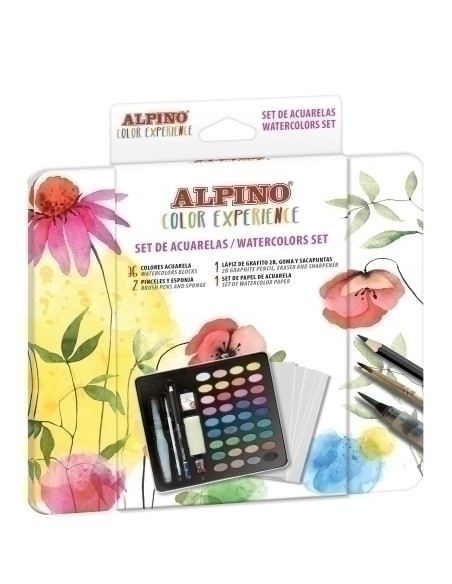 ACUARELAS ALPINO COLOR EXPERIENCE SET de 36