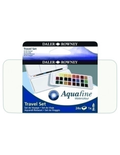 ACUARELAS DALER ROWNEY AQUAFINE ESTUCHE de 24