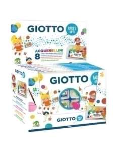 ACUARELAS GIOTTO PARTY GIFT CAJA DE 120 8x estuche de 15