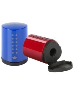 AFILALAPIZ FABER-CASTELL GRIP MINI CON DEPOSITO SURTIDOS 2 col